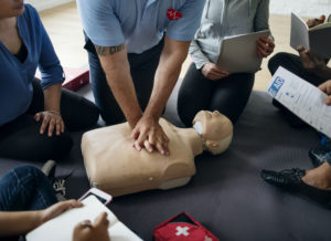 aed, safety training, cpr, heart attack, defibrillator, first aid