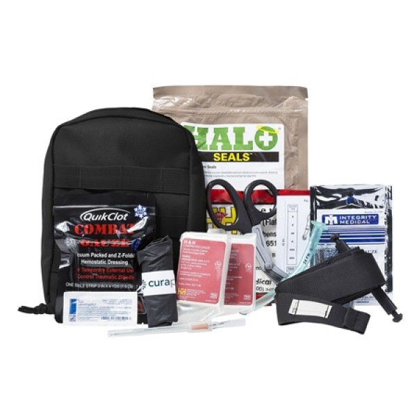 Curaplex Officer Down Advanced IFAK MOLLE Bag Black